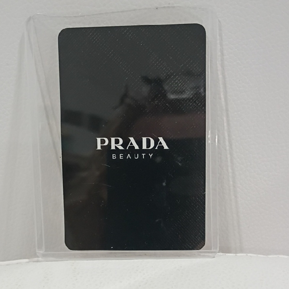 Prada Beauty Card in Classic Black NWOT